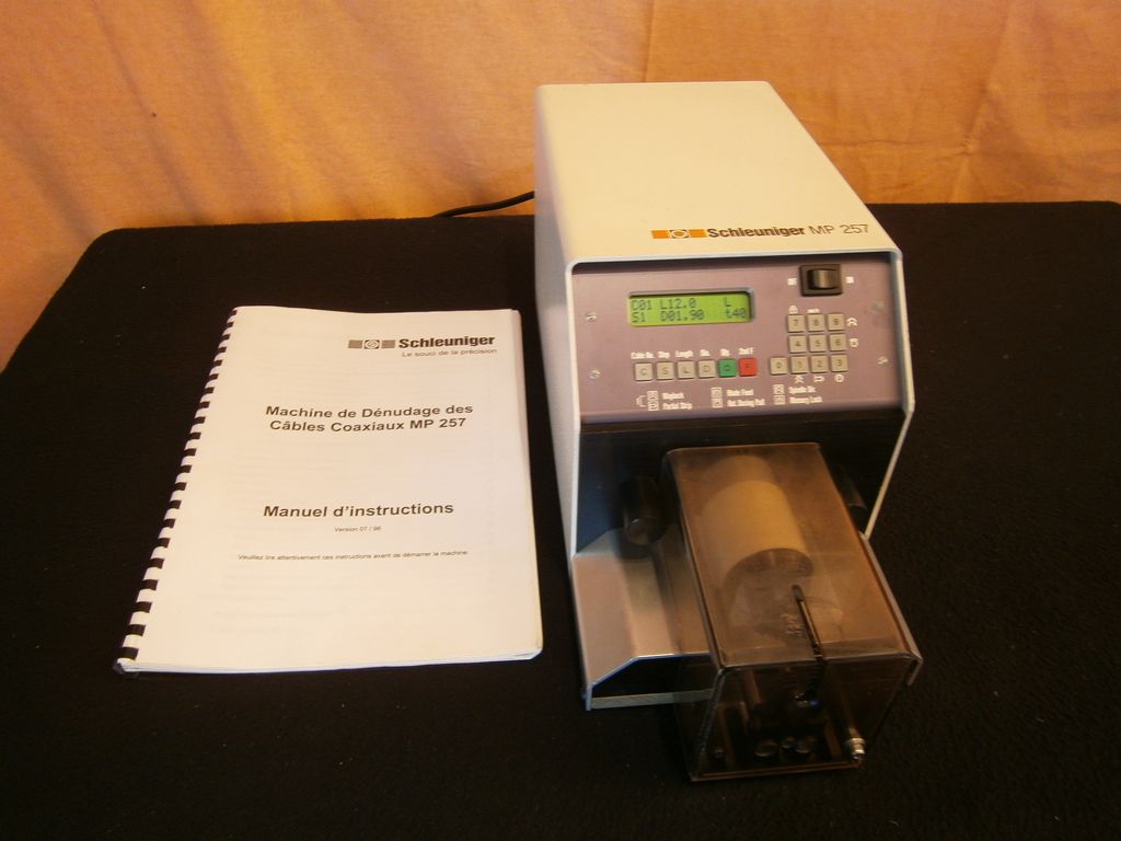 Schleuniger Mp257 User Manual
